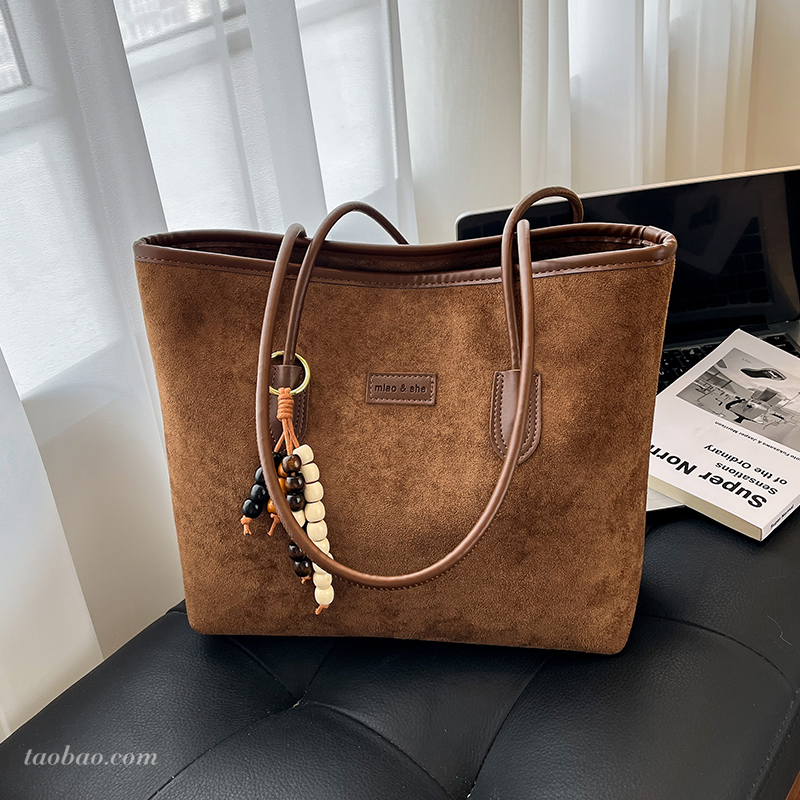 秋季高级豹纹大容量托特包