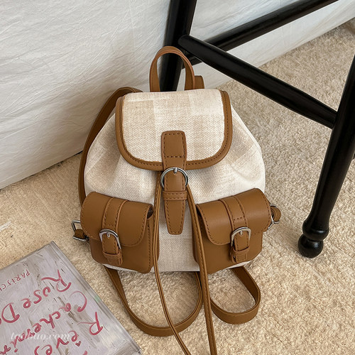 杺薇2026新款女式迷你通勤双肩包