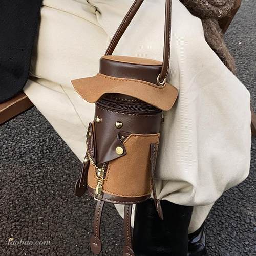 高级感小众设计手提水桶包