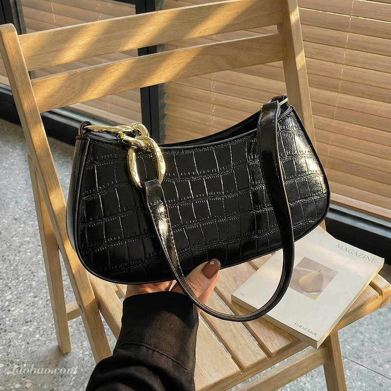 高级感洋气小包包2026新款时尚百搭女士单肩腋下包精致超火小拎包,箱包皮具/热销女包/男包,腋下包,淘宝优惠券,粉丝福利购,淘宝优惠卷