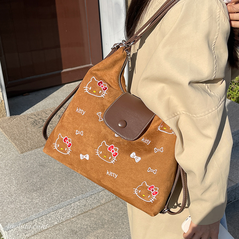 2025卡通印花多用通勤双肩包