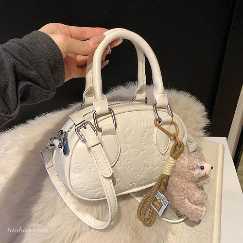 2026新款百搭斜挎手提保龄球包