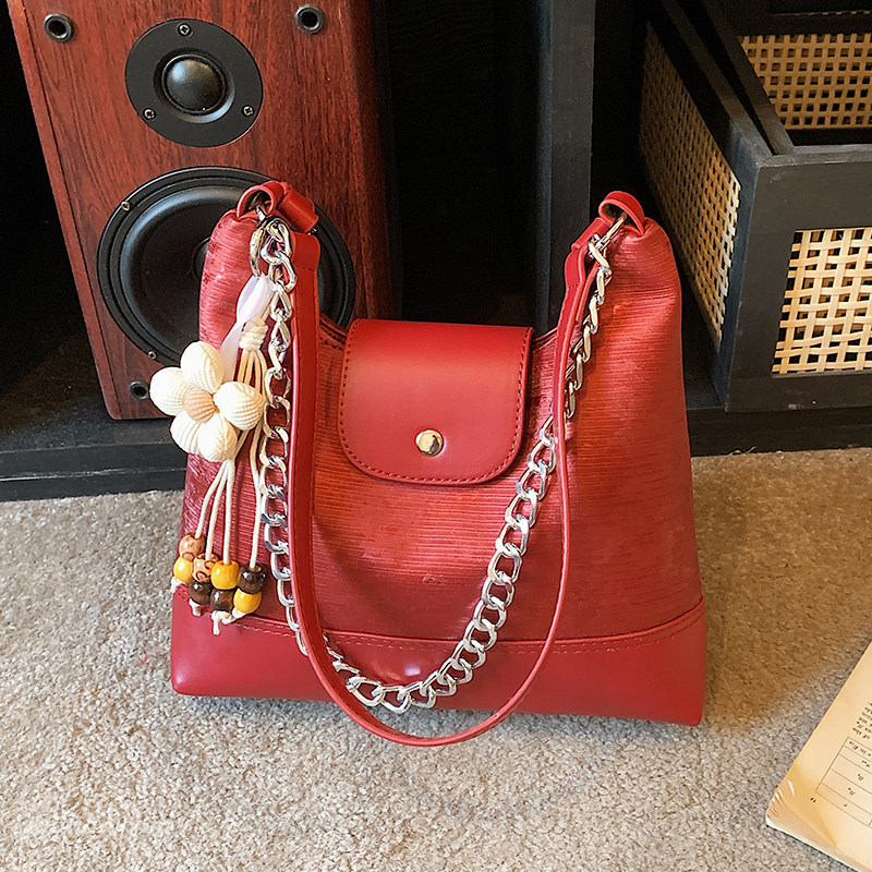 高级感红色小包包女2026新款时尚百搭斜挎包通勤单肩腋下包托特包,箱包皮具/热销女包/男包,托特包,淘宝优惠券,粉丝福利购,淘宝优惠卷