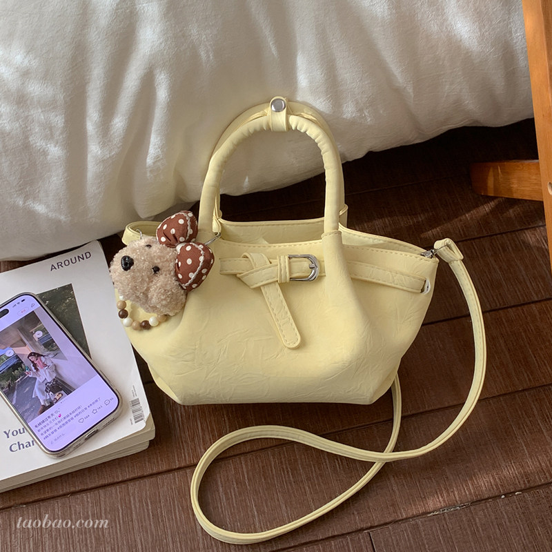 春夏季爆款小包包女2026新款时尚百搭斜挎包精致超火手提包小拎包,箱包皮具/热销女包/男包,水桶包,淘宝优惠券,粉丝福利购,淘宝优惠卷