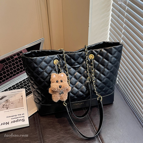 2025新款大容量高级质感托特包