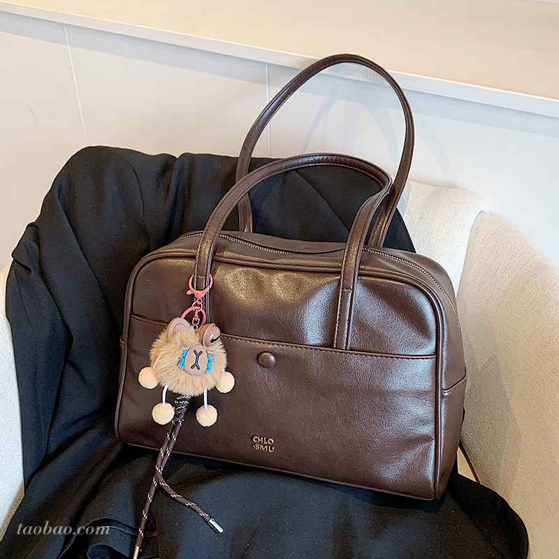 2025秋季新款小众复古托特包