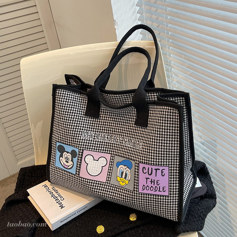 休闲大容量手提布包托特包