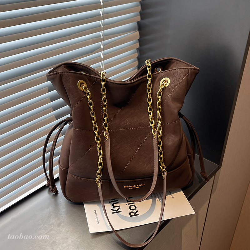 高级感磨砂托特包大容量单肩手提