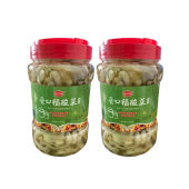 山西特产传统平遥酸菜晋口福腌制芥菜大缸腌制下饭菜老黄菜老酸菜