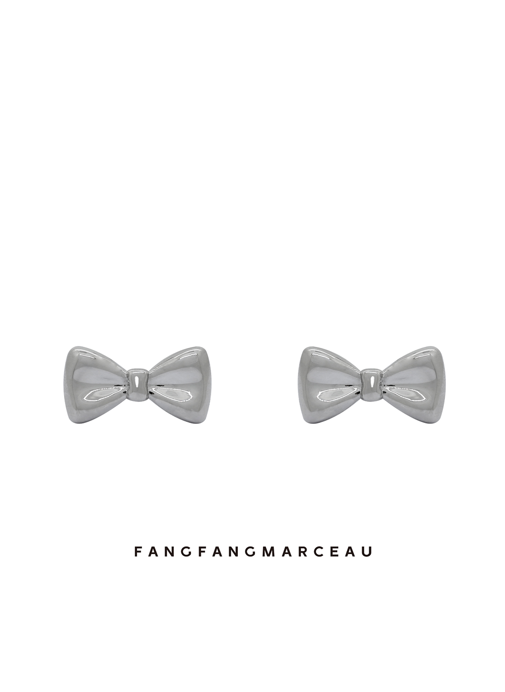 赵今麦同款甜美少女蝴蝶结耳饰