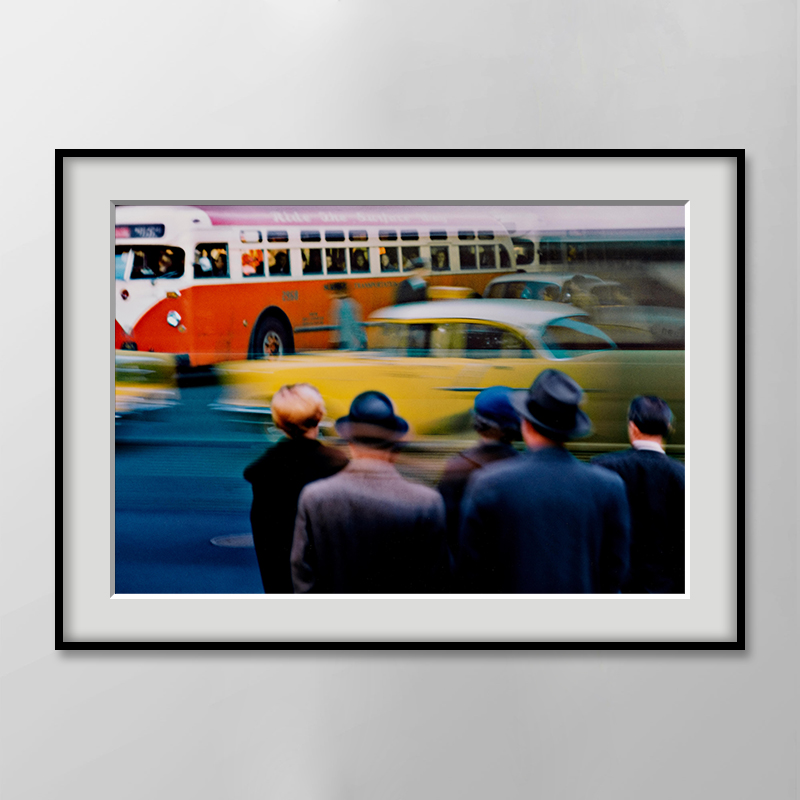Ernst Haas 新彩色摄影作品挂画高级感小众艺术西餐厅酒店装饰画图片