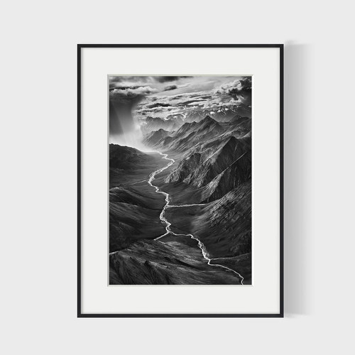Sebastiao Salgado 巴西摄影师装饰画酒店高级黑白摄影照片挂画