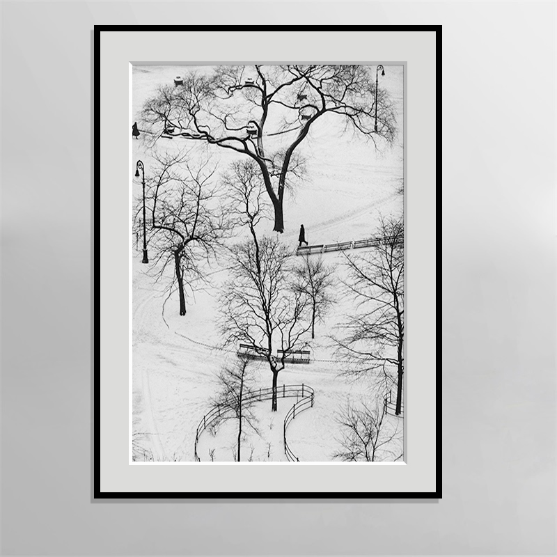 andre kertesz 安德烈柯特兹经典黑白摄影装饰画风景简约客厅壁画