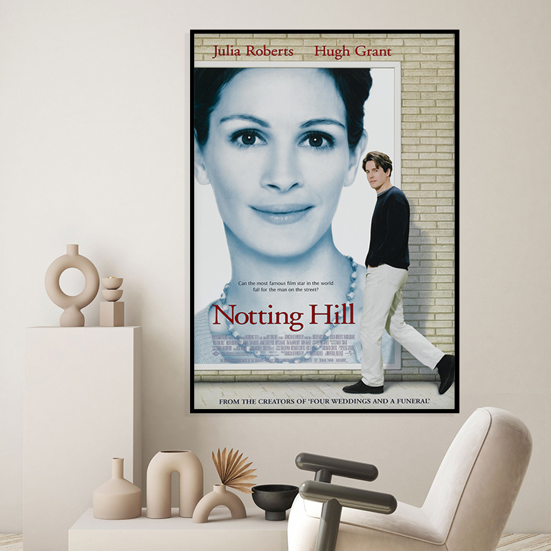 卧室文艺艺术电影海报挂画诺丁山