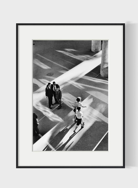 rene burri 勒内布里 黑白摄影装饰画咖啡厅西餐厅酒店高级感挂画