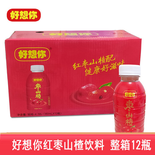 果汁饮料好想你混合380mlx12