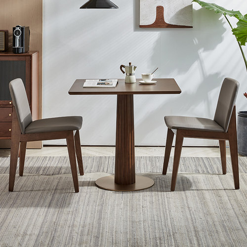 【胡桃木实木餐桌椅】质保五年