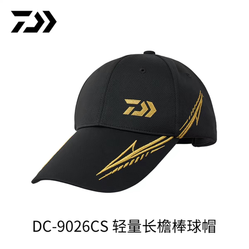 DAIWA达亿瓦26春夏DC-9026CS长檐棒球帽透气防晒钓鱼帽遮阳鸭舌帽