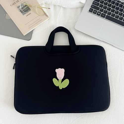 新款学生高颜值手提电脑包16寸笔记本内胆包14寸M4 Ipad保护套适用于2024新款苹果MacBook Pro/Air13寸15英寸