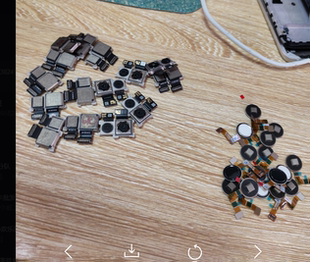 指纹排线 照相头 指纹按键 拍照头M8 摄像头 适用于魅族note8