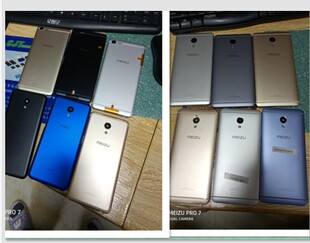 适用于魅蓝e2 e max 3s 5s note3 note5 note6  原装后盖metal 6T后外壳
