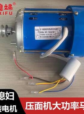俊媳妇电动压面机配件电动机家用面条机550w铜电机750w大功率马达