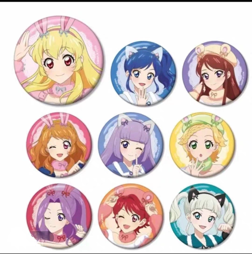 『日谷正版现货』偶像活动三丽鸥联名亚克力透卡&人物徽章吧唧