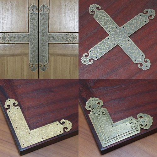 昊天斋仿古装饰新中式铜护角