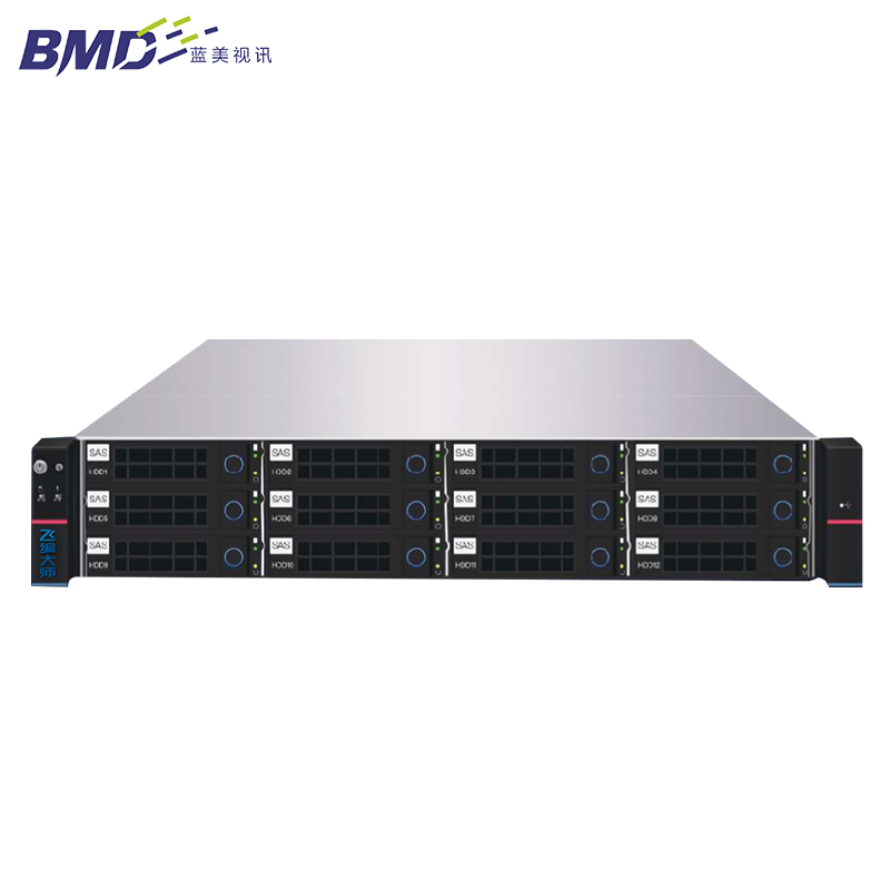 飞编大师SD2012 12盘位直连磁盘阵列柜 SAS企业级存储服务器