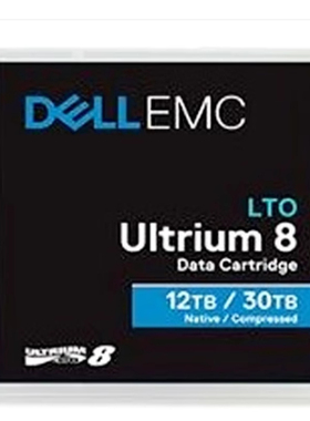 全新戴尔DELL EMC LTO Ultrium8磁带 12TB 30TB 磁带机 数据存储磁带 DELL  LTO8磁带