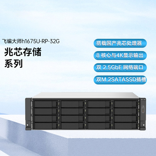 飞编大师国产千兆16盘位