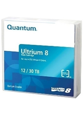 正品全新昆腾Quantum LTO8 Ultrium8磁带MR-L8MQN-01 12/30TB