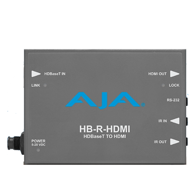 AJA HB-R-HDMI HDBaseT 转 HDMI 迷你转换器