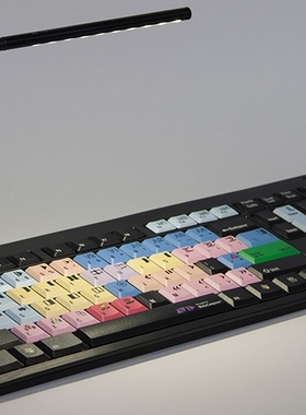 Avid Media Composer PC 背光带线键盘(NERO)LKB-MCOM4-A2PC-US