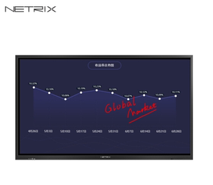 智能教学触屏一体机 NEC 4K超高清 75英寸会议平板 NS751R Netrix