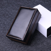 猎尚袖 法式 领带夹盒子胸花盒子男士 扣礼盒 袖 扣盒子4对装 衬衫 礼盒