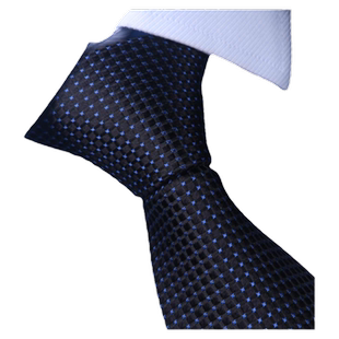 桑正品蚕丝真丝领带男正装商务拉链结婚蓝色条纹8cm高端轻奢盒装