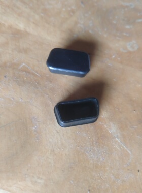 黑色 db9母座用防尘盖防水塞 pe材质 vga母头用防尘盖防尘塞