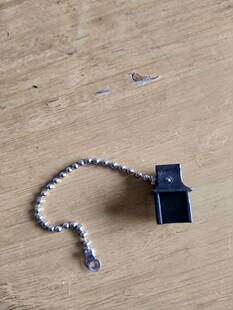 带不锈钢防丢链 RJ45网络网线接口座防尘 rj45母座用保护套防水塞