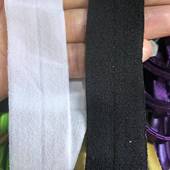 弹力滚包边条布料辅料衣服宝宝织带内裤 服装 松紧带对折布带子镶边