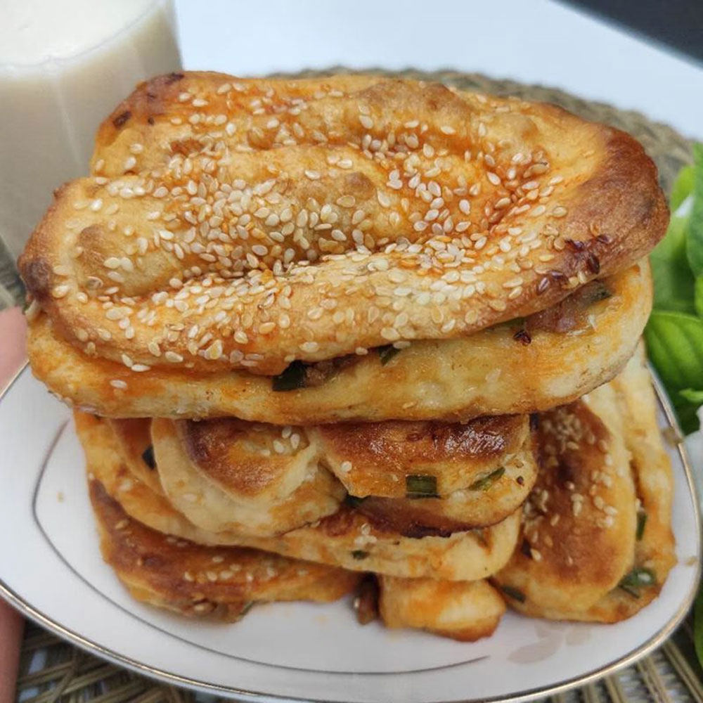 邱记锅盔湖北小吃鲜肉芝麻锅奎天门猪油芽子锅块仙桃网红手工现做,粮油调味/速食/干货/烘焙,馅饼/烧饼/锅盔,淘宝优惠券,粉丝福利购,淘宝优惠卷