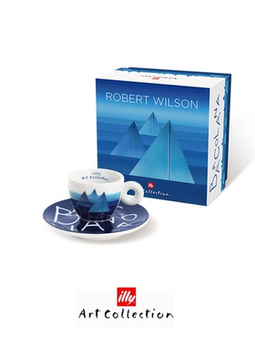 一帆风顺2025年罗伯特·威尔逊illy咖啡艺术典藏杯咖啡杯浓缩杯