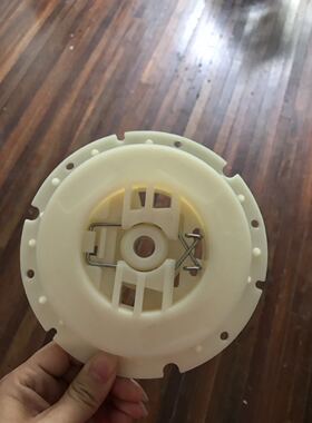 国邦T3E洗地机配件百洁垫固定器白色中心卡扣针座固定扣通用直销