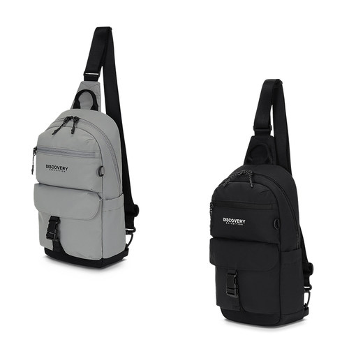 DISCOVERY韩国代购26早春男女户外登山徒步休闲轻量耐久斜挎胸包