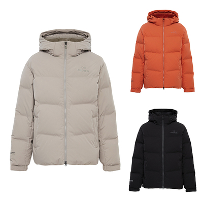EIDER韩国代购25冬男户外GTX防风连帽面包服休闲鹅绒羽绒服外套