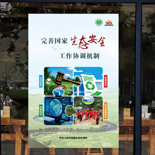 官方版4·15全民国家安全教育日 | 生态安全主题宣传海报墙贴画