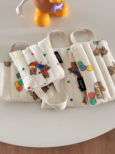 韩国boboz｜正品秋冬随手包妈妈袋小熊气球系列手提包手机钥匙包