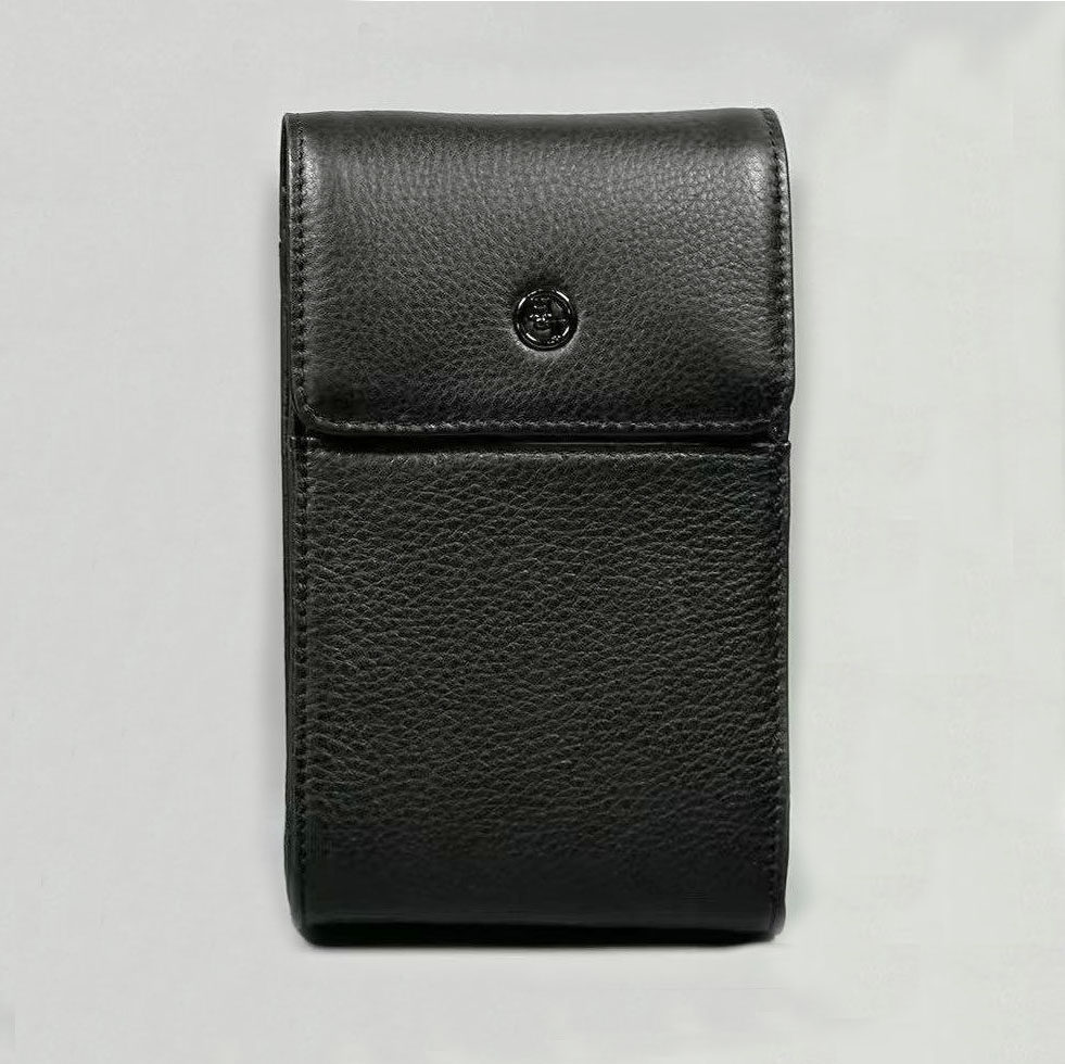 HT手机包真皮迷你单肩斜挎包新款男头层牛皮腰包小背包休闲穿皮带