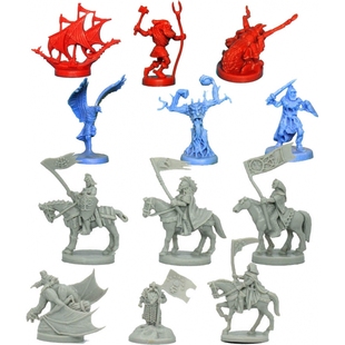 龙与地下城DND 魔戒圣战扩展 五军之战 跑团桌游战棋棋子模型