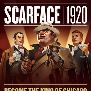 疤面1920疤脸桌游模型 黑帮打手含扩展西方教父中国劳工人物